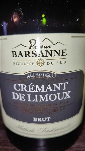 Langedok Crémant de Limoux Prieur Barsanne Neleten.