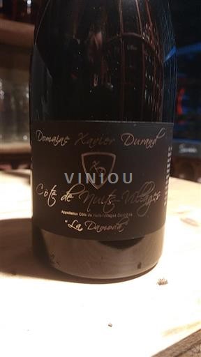 Bourgogne Côte de Nuits-Villages Domaine Xavier Durand La Démarche 2023
