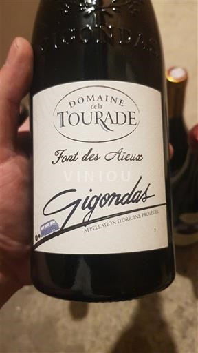 Údolí Rhôny Gigondas Domaine La Tourade Font des Aieux 2022