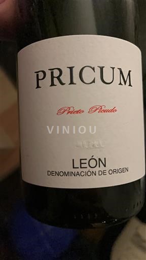 Castille-et-León Pricum Prieto Picudo Non Millésimé