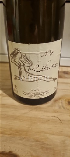 Vallée de la Loire Vincent Roussely N°9 Libertine Non Millésimé