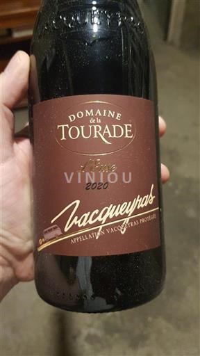 Údolí Rhôny Vacqueyras Domaine La Tourade L'Euse 2020