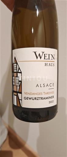 Elzas Vendanges Tardives Weinhaus 2022