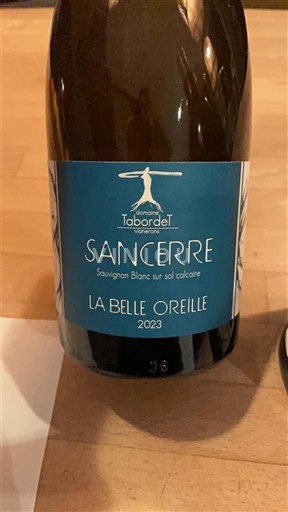 Vallée de la Loire Sancerre Domaine Tabordet La Belle Oreille 2023
