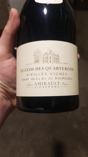 Valle della Loira Saint-Nicolas-De-Bourgueil Amirault Le Clos des Quarterons Vieilles Vignes 2018
