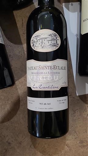 Linguadoca Minervois-la-livinière Château Sainte-Eulalie La Cantilène 2009