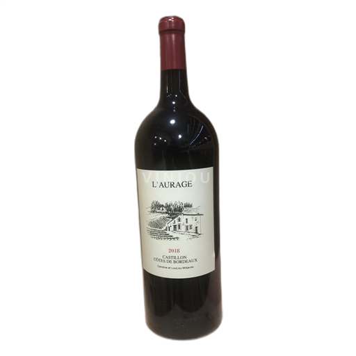 Bordeaux Castillon-côtes-de-bordeaux L'Aurage 2018