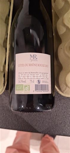 Valle del Rodano Côtes-du-Rhône MR Janer 2021