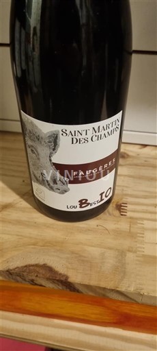 Languedoc Faugères Saint Martin des Champs Lou BiO 2021