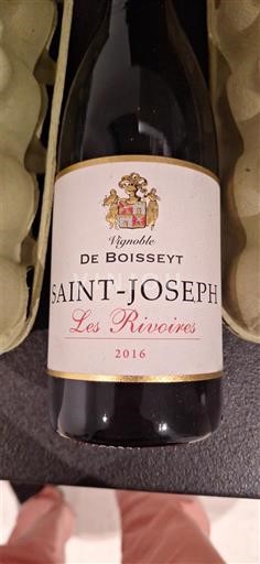 Údolí Rhôny Saint-Joseph Vignoble de Boisseyt Les Rivoires 2016