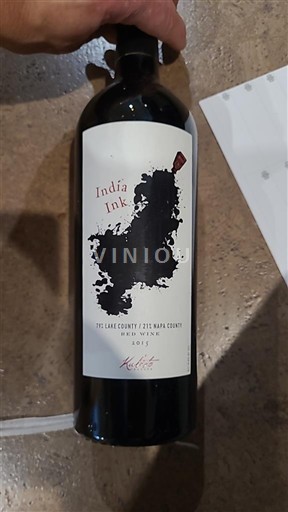 Kalifornijske AVA Ni doloceno Kuleto Estate India Ink 2015