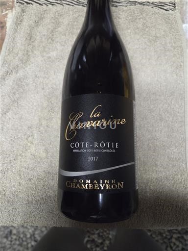 Rhône Valley Côte-Rôtie Domaine Chambeyron La Chavarine 2017