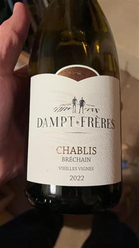 Borgonha Chablis Dampt Frères Bréchain Vieilles Vignes 2022