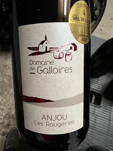 Loiren laakso Anjou Domaine S Galloïres Les Rougeries 2023