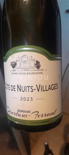 Burgundija Côte de Nuits Villages Domaine Désertaux-Ferrand 2023