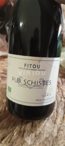 Languedoc Fitou Domaine Lerys Pur Schistes Neročník