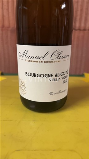 Borgonha Bourgogne-aligoté Manuel Olivier Vieilles Vignes 2023