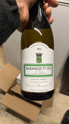 Burgundija Maranges Premier Cru Domaine Bachey et Fils La Fussière Vieilles Vignes 2022