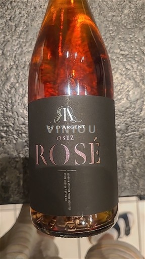 Vallonia Sambre ja Meuse -laakson viinit Ry d'Argent Osez Rosé Ei vuosikertaa