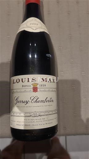 Bourgogne Gevrey-chambertin Louis Max 1995