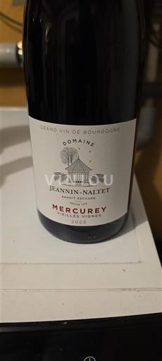 Burgundsko Mercurey Domaine Jeannin-Naltet Vieilles Vignes 2023