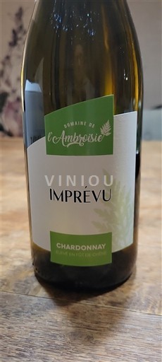Lorraine Domaine L'Ambroisie Imprévu 2023
