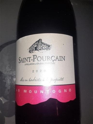 Loire Valley Saint-Pourçain Lo Mountogno 2020