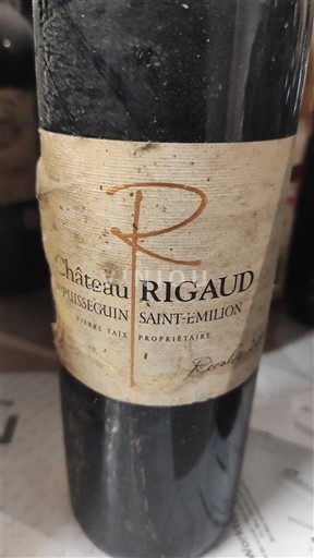Bordeaux Puisseguin-saint-émilion Rigaud 2018