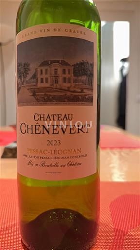 Bordeaux Pessac-Léognan Château Chêne Vert 2023