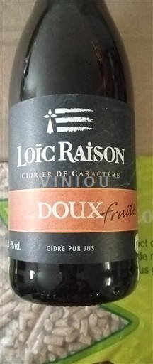 Бретань Loïc Raison Doux Fruité Без вінтажу