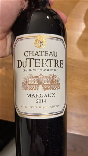 Bordeaux Margaux Grand Cru Château Tertre 2014