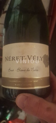 Champagne Néret-Vély Brut - Blanc de Noirs Niet-geïntegreerd