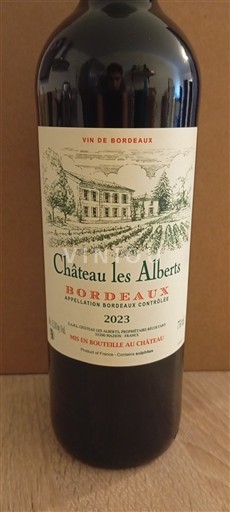 Bordeaux Château Les Alberts 2023