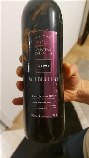 Valle del Ródano Costières de Nimes Château Cadenet-Ted L'Yeuse 2011