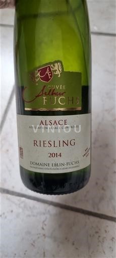 Alsace Eblin Fuchs Arthur Fuchs 2014