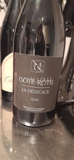 Vallée du Rhône Côte-rôtie Nicolas Champouret La Dédicace 2021