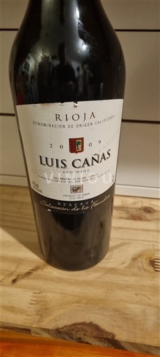 La Rioja rioja Luis Cañas Reserva Selección de la Familia 2009