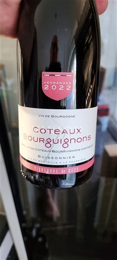 Bourgogne Coteaux bourguignons Vignerons de Buxy Buissonnier 2022