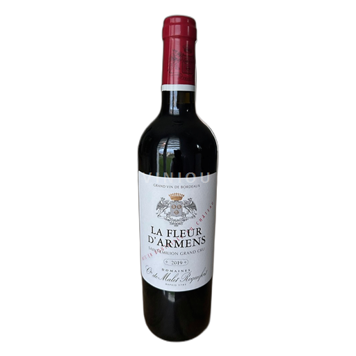 Bordeaux Saint-Émilion Grand Cru Domaine Comte de Malet Roquefort La Fleur d'Armens 2019