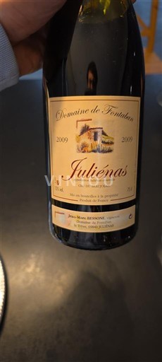 Beaujolais Juliénas Domaine Fontalin 2009