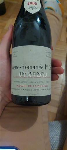 Borgoña Vosne-romanée Premier Cru Domaine La Poulette Les Suchots 2009