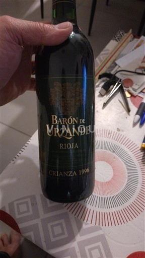 La Rioja Rioja Barón de Urzande Crianza 1996
