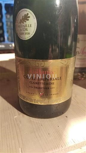 Údolí Rhôny Clairette-de-Die Bulliance Impériale 2020