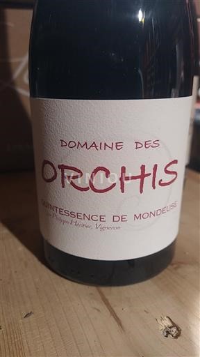 Savoie et Bugey Mondeuse Domaine S Orchis Quintessence de Mondeuse 2017