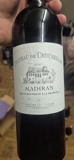 Sud-Ouest Madiran Crouseilles 2010