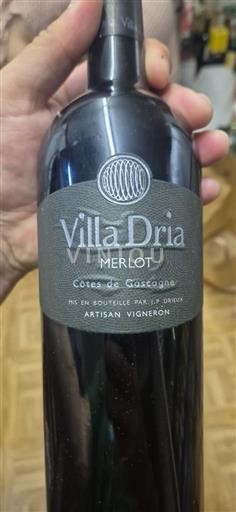 Tây Nam Côtes de Gascogne Villa Dria Merlot Không niên vụ