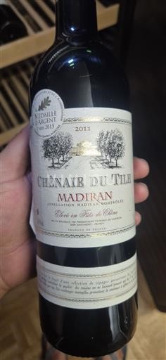 Sudoeste Madiran Chenaie du Tilh Elevé en Fûts de Chêne 2011