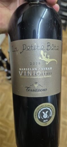 Languedoc-Roussillon Catalaanse hellingen Terrassous La Petite Bête 2018