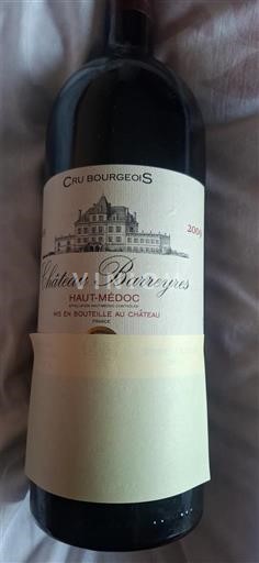 Bordeaux Haut-Médoc Château Barreyres 2009