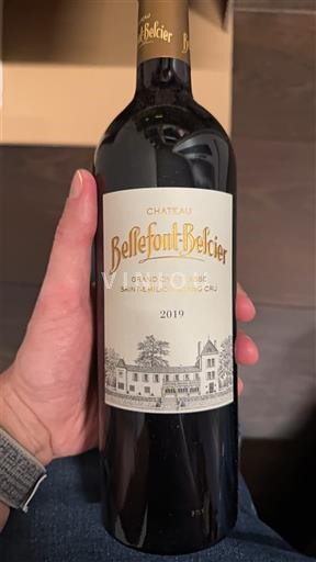 Бордо Сент-Емільйон Гран Крю Grand Cru Château Bellefont-Belcier 2019